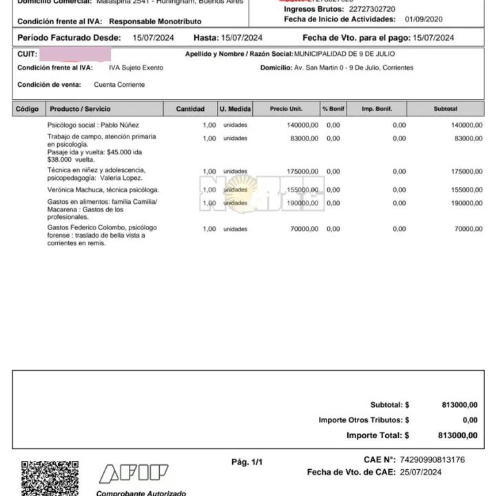 transferencias caso loan